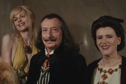 Ben Kingsley y su primera imagen en el cine como Salvador Dalí