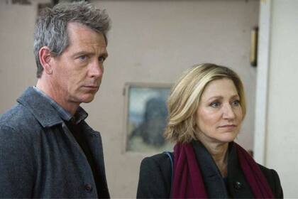 Ben Mendelsohn y Edie Falco, el matrimonio disuelto