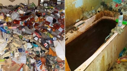Ben recordó que uno de sus compañeros limpiadores de ventanas vomitó con la mascarilla puesta durante la limpieza de su primera casa.