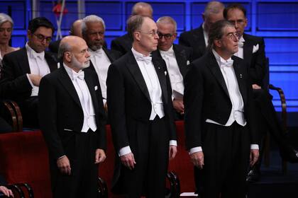Ben S. Bernanke, Douglas W. Diamond y Philip H. Dybvig, ganadores del Nobel de Economía en 2022