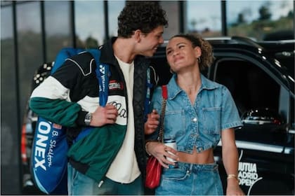 Ben Shelton defendió a su novia Trinity Rodman en las redes