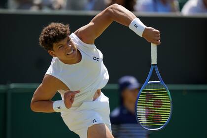 Ben Shelton y un andar implacable en Wimbledon