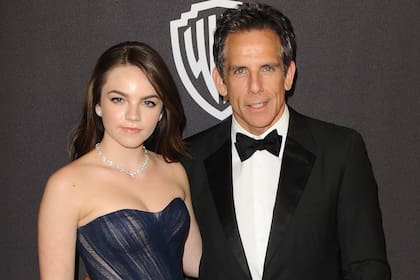 Ben Stiller junto a su hija, Ella Olivia