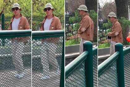 Benedict Cumberbatch en Buenos Aires: una serie de fotografías del actor de Doctor Strange en Plaza Armenia causó furor en las redes