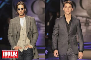 ¿Los hijos de qué famosísimas modelos top desfilaron juntos por primera vez?