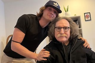 Así fue el emotivo encuentro entre Charly García y Benicio Guyot, el hijo de Ernestina Pais