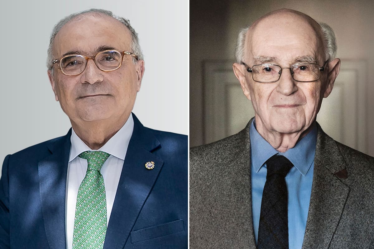 Benigno Pendás García y Natalio Botana