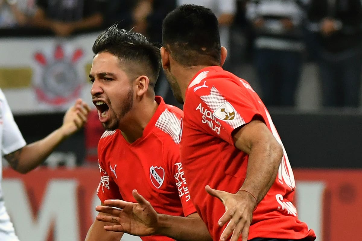 Benítez, autor del primer gol de Independiente