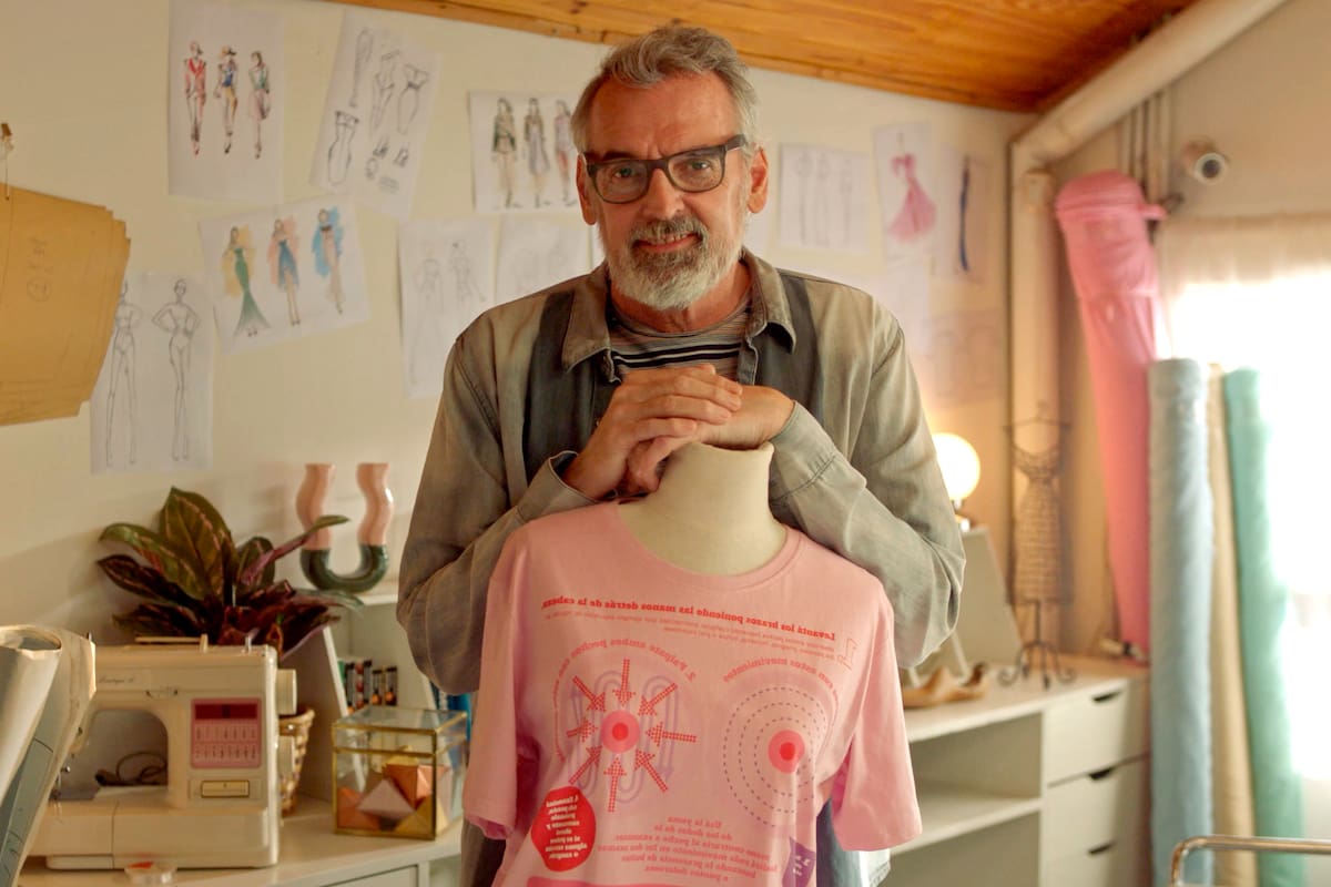 Benito Fernández diseñó prendas para la campaña