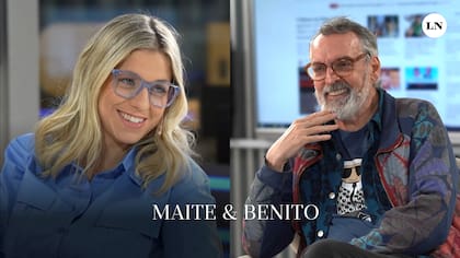 Benito Fernández y Maite Peñoñori.