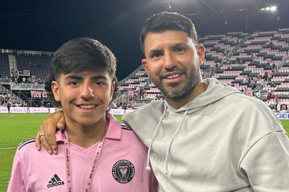 Benjamín Agüero cumplió 15 años y sus padres lo saludaron por las redes (Foto: X @aguerosergiokun)