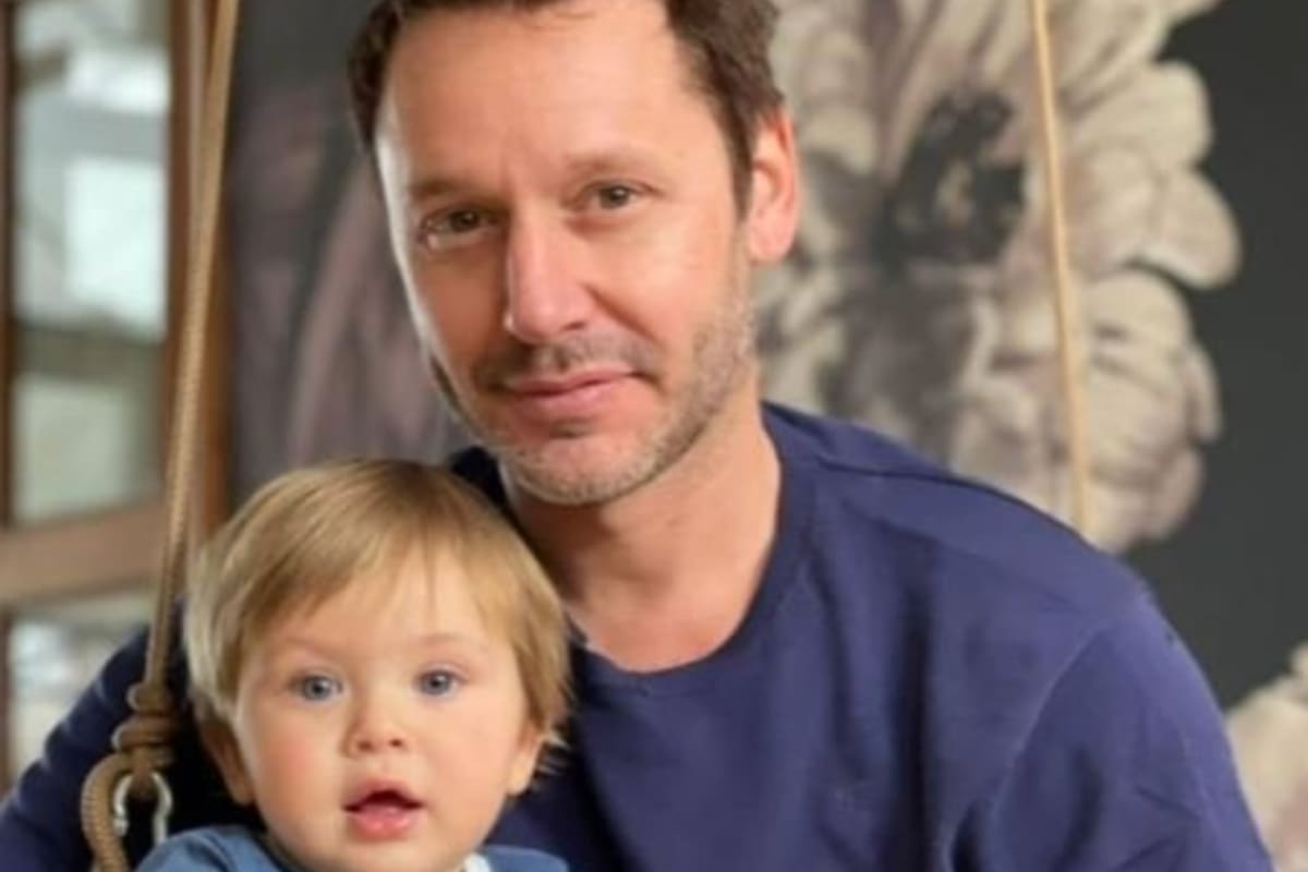 Benjamín celebró el cumpleaños de su hijo Amancio.