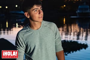 Benjamín cumplió 14 años y lo festejó a lo grande, rodeado de familiares y amigos.