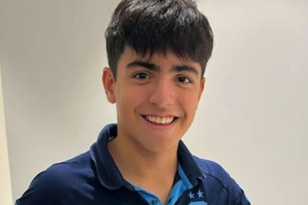 Benjamín, el hijo de Sergio “Kun” Agüero y Gianinna Maradona