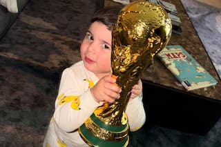 Cumple años el bebé más famoso de la selección: el tierno saludo de Enzo Fernández y Valu Cervantes