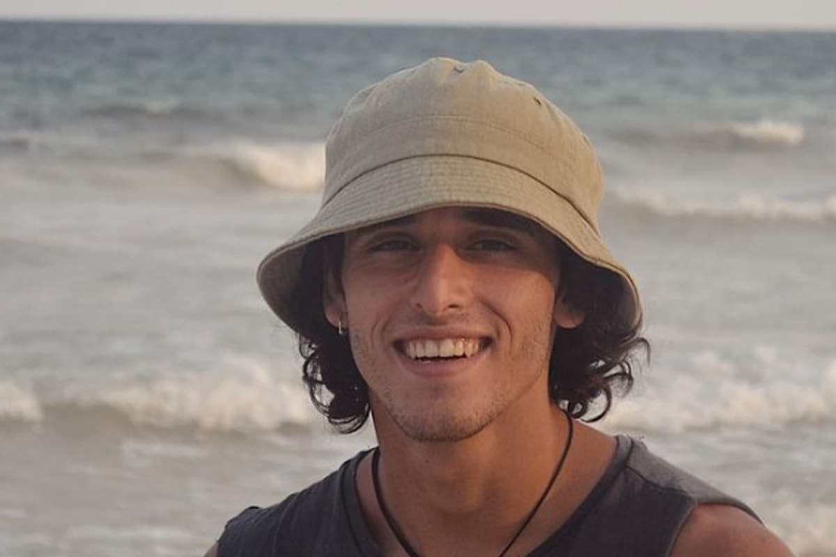 Benjamín Gamond, el joven atacado a machetazos por un hombre en una playa de México