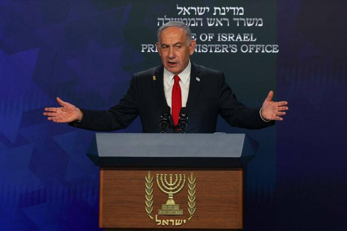 Benjamin Netanyahu, primer ministro de Israel.