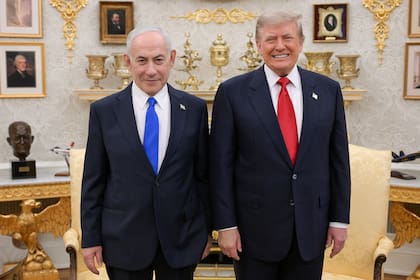 Benjamin Netanyahu y Donald Trump