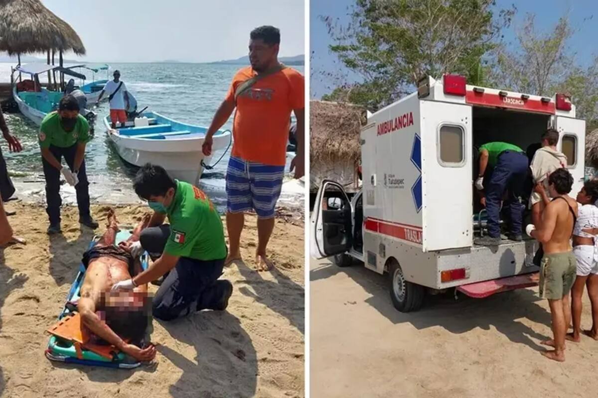 Benjamín recibió tres machetazos en la cabeza, mientras que Santiago sufrió una fractura en su mano