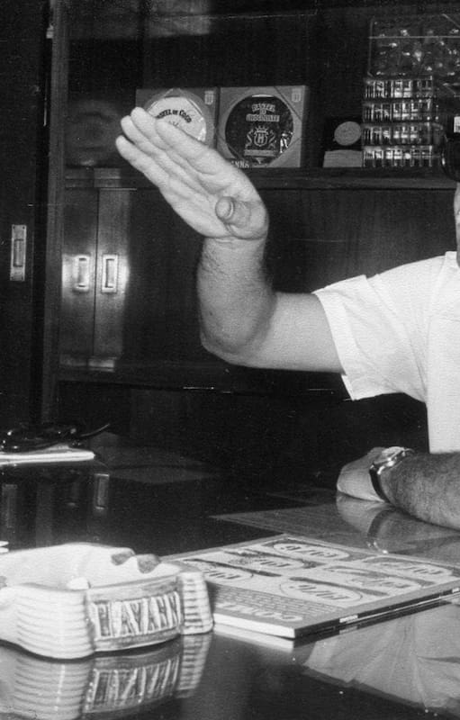 Benjamín Sisterna fue uno de los socios fundadores de Havanna, en 1948