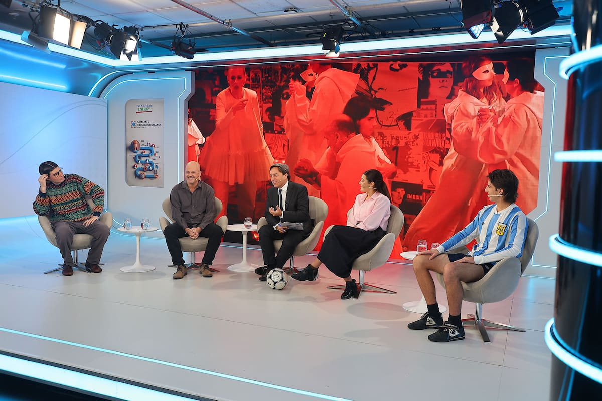 Benjamín Torti, Gustavo Fillol, José del Rio, Justina Franzini y Francisco Frola