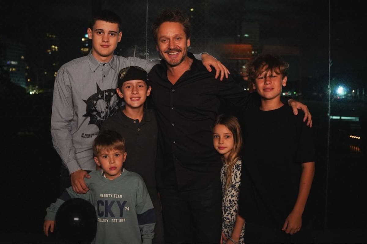 Benjamín Vicuña celebró su cumpleaños y no todos sus hijos estuvieron presentes