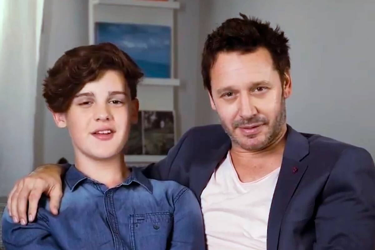 Benjamín Vicuña “escrachó” a su hijo Bautista, que llegó a los 200.000 seguidores: "¡Devolveme las zapatillas, chorro!"