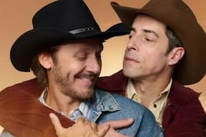 Benjamín Vicuña y Esteban Lamothe trabajan juntos en la obra teatral Secreto en la montaña