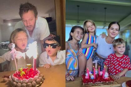 Benjamín Vicuña y la China Suárez celebraron por separado el cumpleaños de Magnolia (Foto: Instagram @benjaminvicuna.ok / @sangrejaponesa)