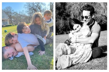 Benjamín Vicuña y la China Suárez compartieron un fin de semana en familia