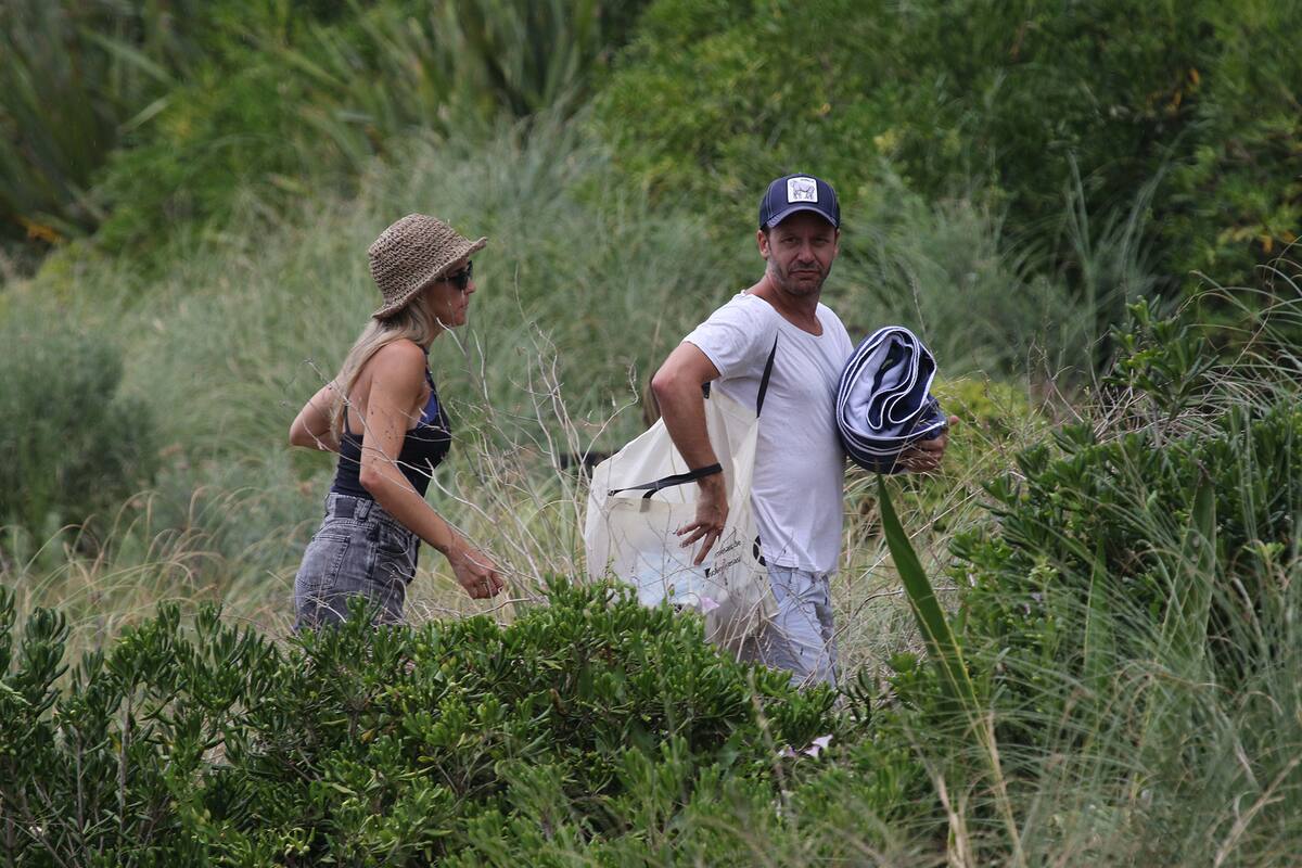 Benjamín Vicuña y Soledad Fandiño, juntos en Punta del Este