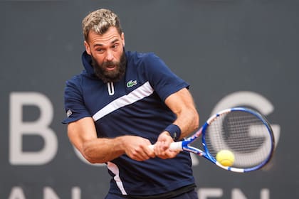El tenista francés Benoit Paire nunca pasa inadvertido.