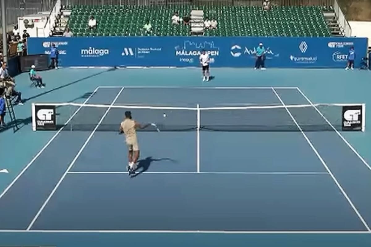 Benoit Paire y un espectáculo lamentable en Málaga