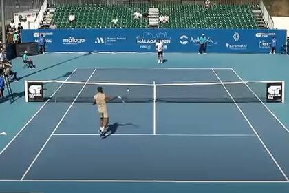 Benoit Paire y un espectáculo lamentable en Málaga