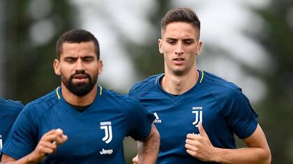 Bentancur, en su primer entrenamiento como jugador de la Juve