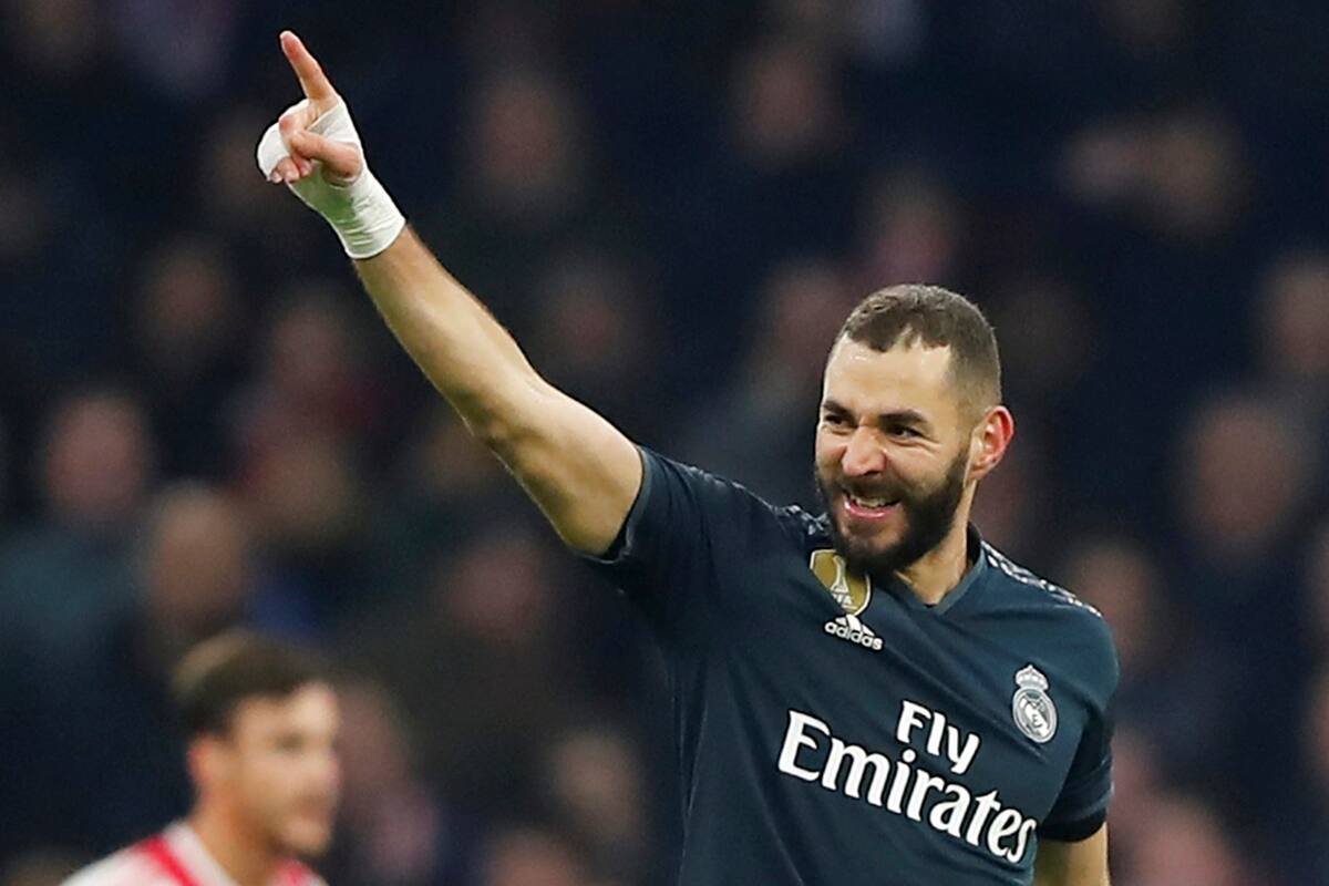 Benzemá abrió el marcador en Amsterdam; los merengues lograron un éxito que parecía lejos del alcance