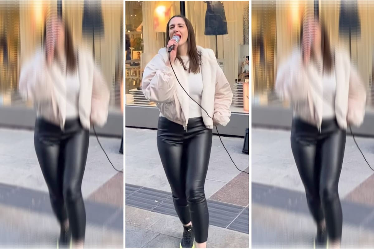 Berenice llevó los éxitos de Gilda a las calles de Berlín