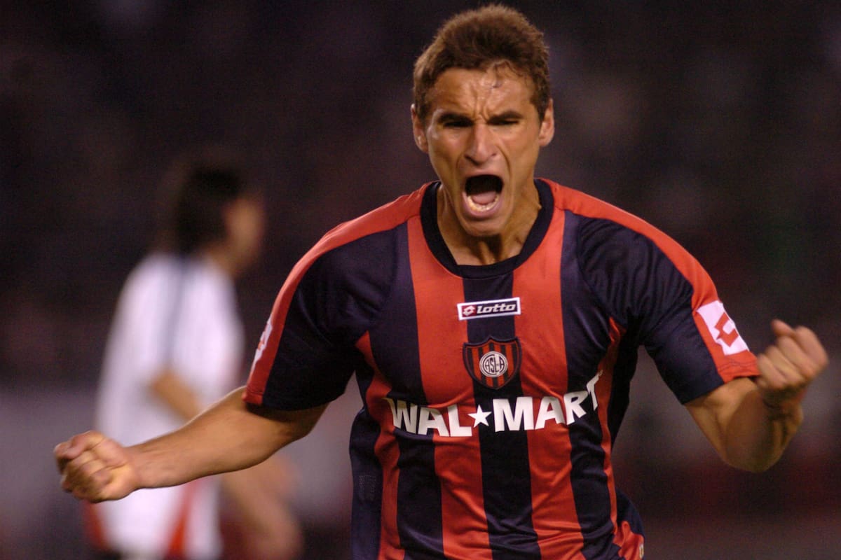 Bergessio, héroe de San Lorenzo y villano de River en la Libertadores 2008