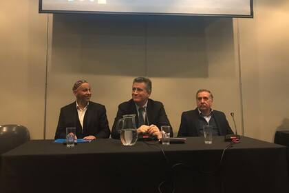 Bergman, Etchevehere y Barañao en la Exposición Rural de Palermo