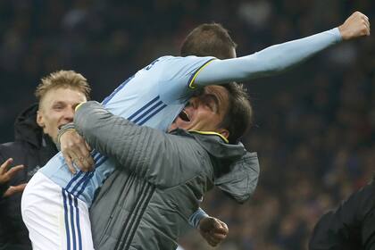 Berizzo celebra un triunfo como DT de Celta