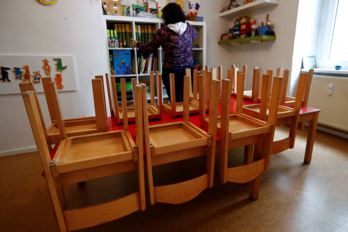 Berlín cerrará escalonadamente los colegios
