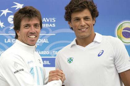 Berlocq y Souza, rivales mañana en el primer punto de la serie
