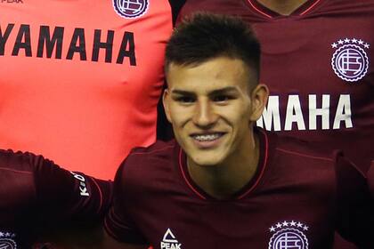 Bernabei, otro de los jóvenes valores de Lanús, que ya está como escolta en la Superliga