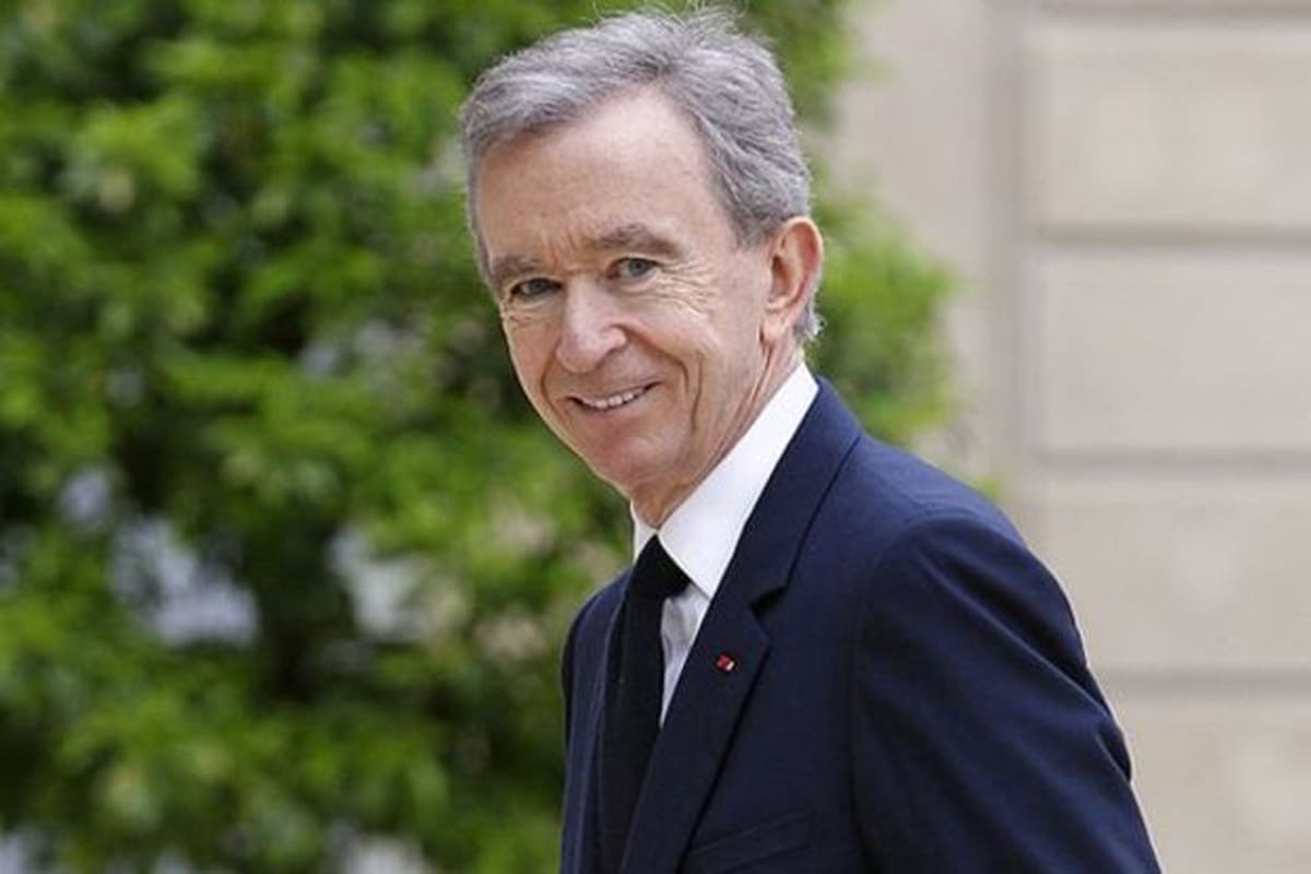 Bernard Arnault es el presidente de LVMH, la mayor empresa de artículos de lujo del mundo