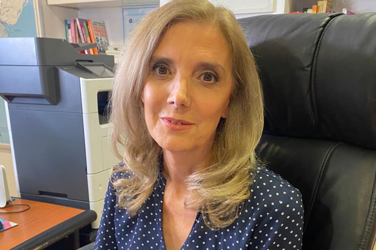 Bernarda Llorente, presidenta del directorio de la agencia nacional de noticias Télam desde que asumió Alberto Fernández.