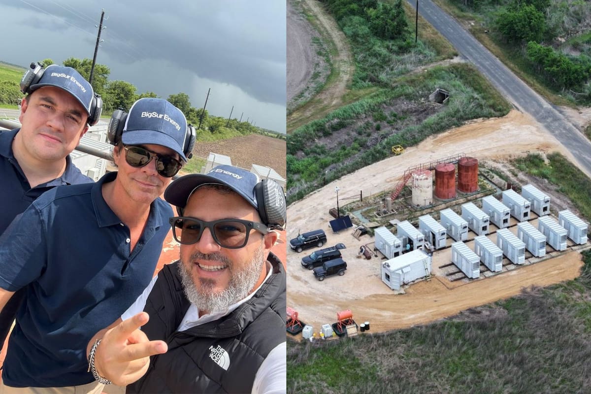 Bernardo Cabral (izquierda) , Carlos Braun (medio) y Airel Perelman (derecha) revelaron la historia detrás de BigSur Energy, la compañía que transforma el desperdicio de la industria petrolera en energía para centros de datos