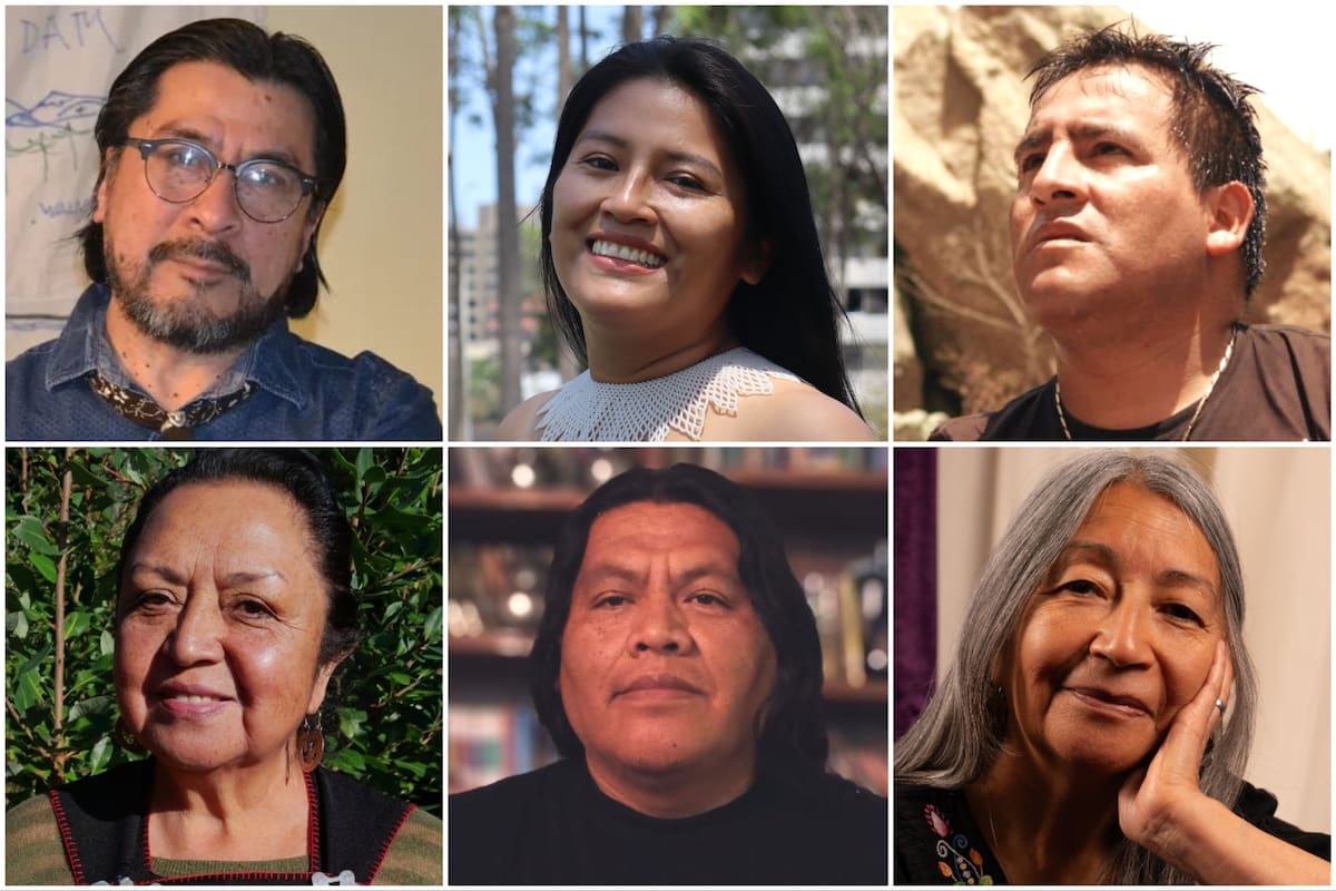 Bernardo Colipan, Dina Ananco Ahuananchi, Genaro Cahuana Orihuela, Graciela Huinao, Marcelo Quispe y Liliana Ancalao