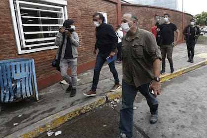 Berni llega al hospital Bocalandro