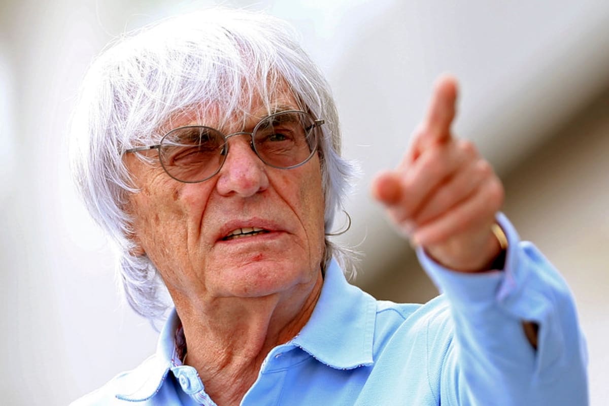 Bernie Ecclestone, el exjefe de la Formula 1