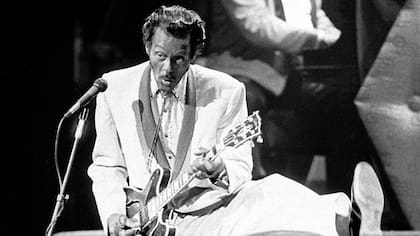 Berry, en un concierto de 1986